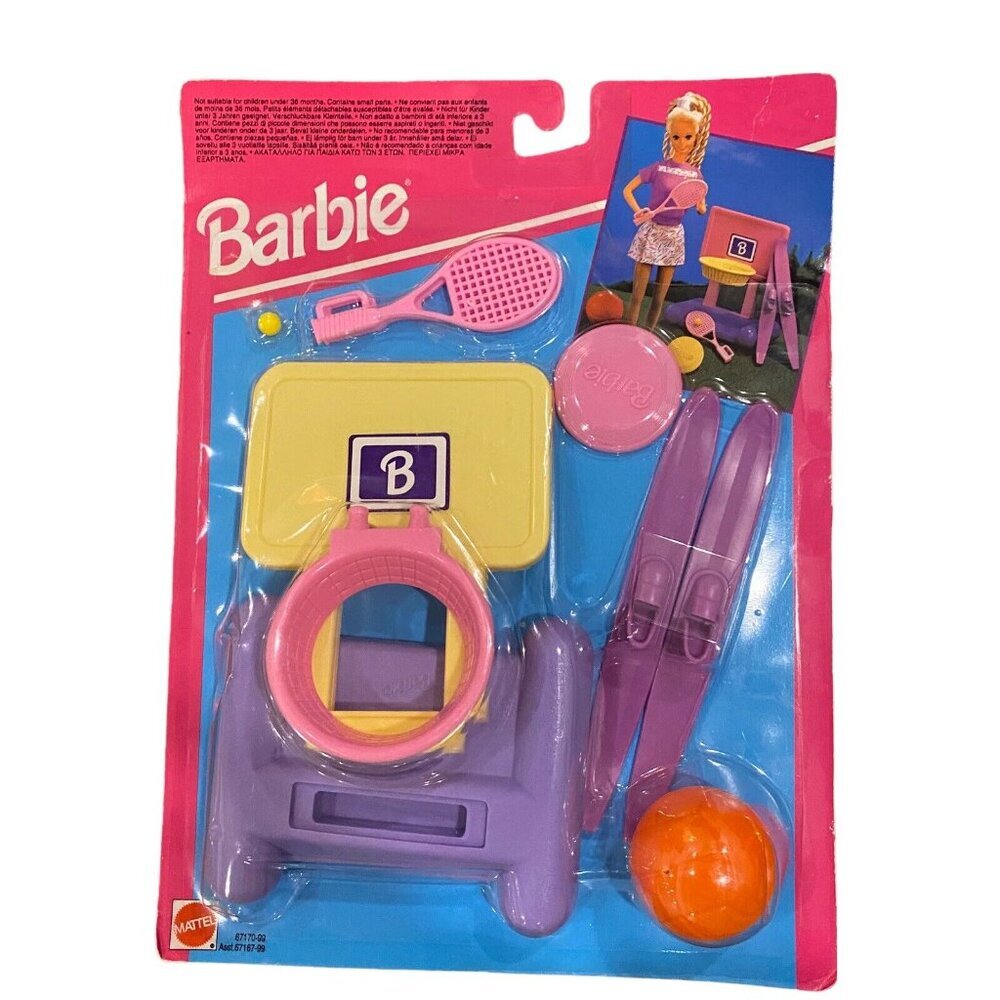 Vtg Barbie "So Much To Do" All Star Sports Mattel 1994